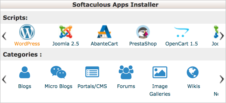 Softaculous